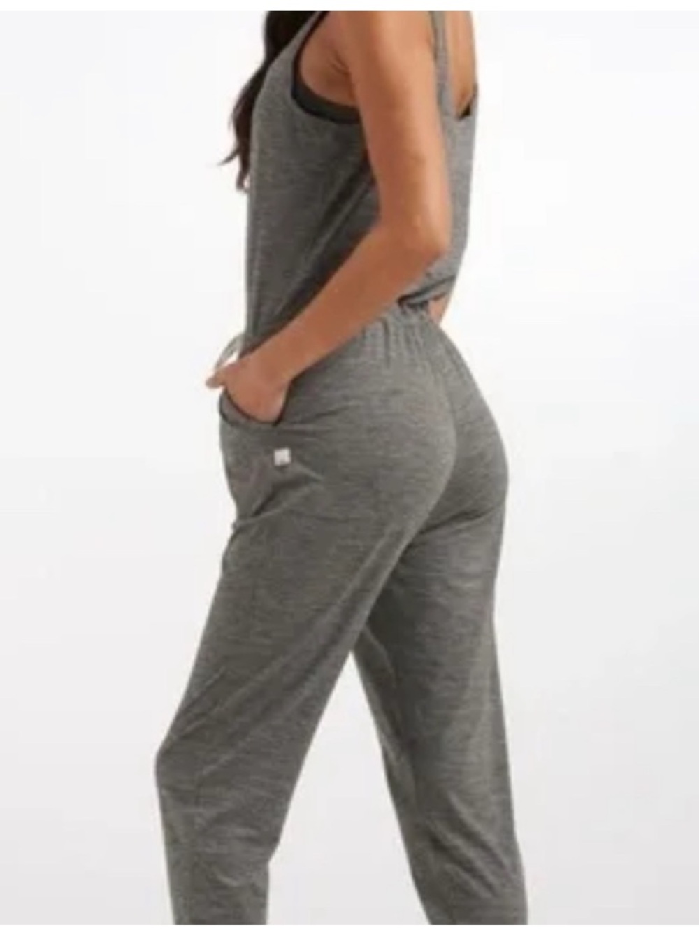 EUC - Vuori Lux Harem Jumpsuit in Heather Gray -  Size: Small - Picture 5 of 5